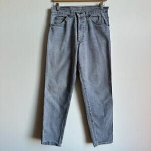 Vintage 90's Men's LEVI's 550 Grey Jeans